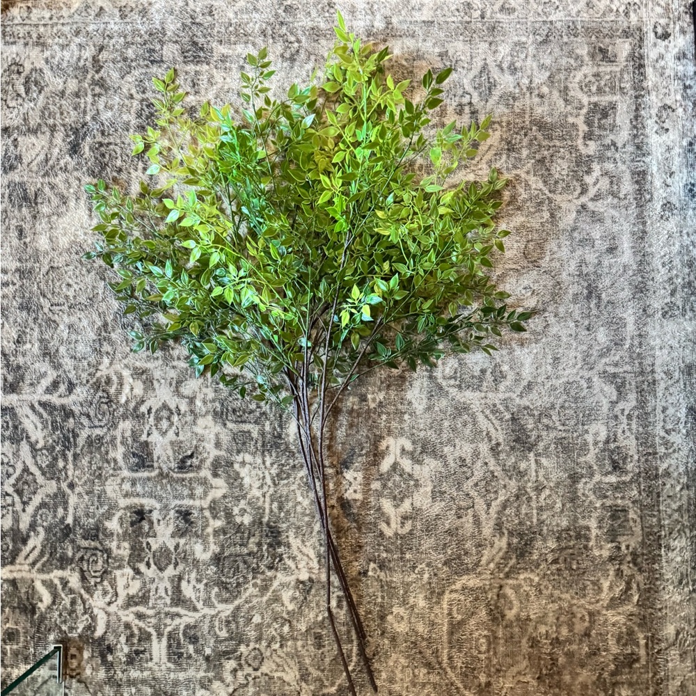 Set of 3 Realistic Artificial Greenery Spray